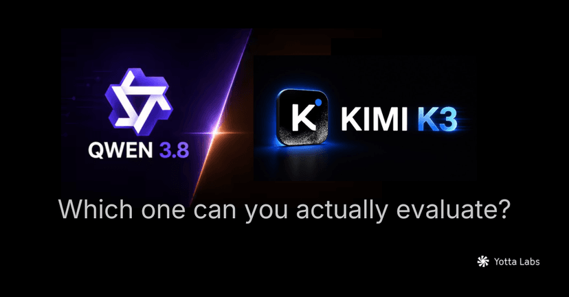 Qwen 3.8 vs Kimi K3: Specs, Benchmarks, and Which One You Can Actually Use (2026)