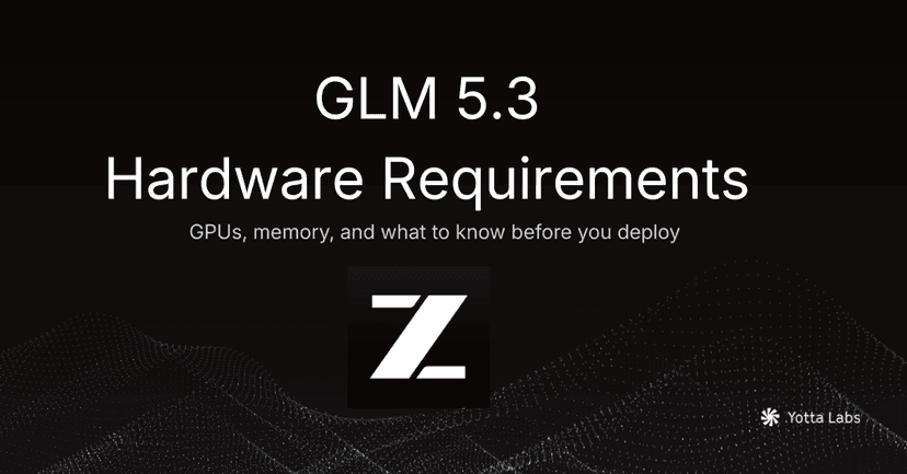 GLM 5.3 Hardware Requirements: GPU, Memory, and Deployment (2026)