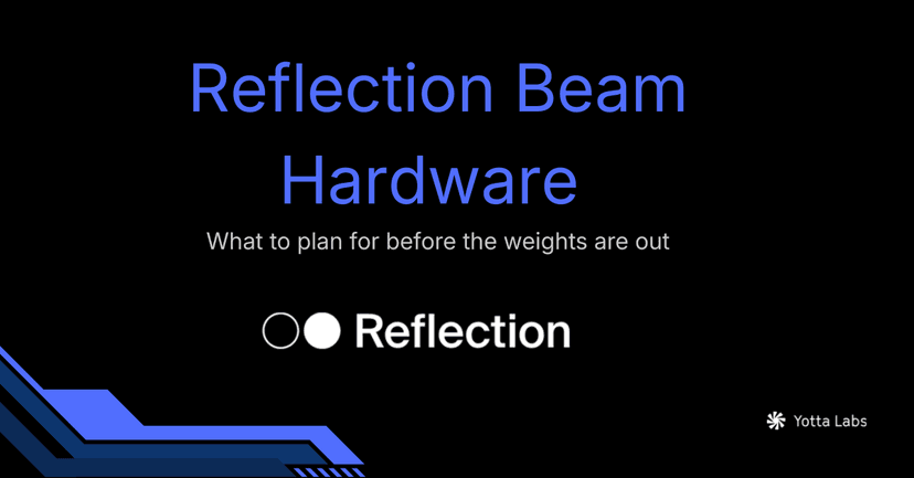 Reflection Beam Hardware Requirements: GPU, Memory, and What to Plan For (2026)