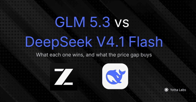 GLM 5.3 vs DeepSeek V4.1 Flash: Benchmarks, Price, and Hardware (2026)