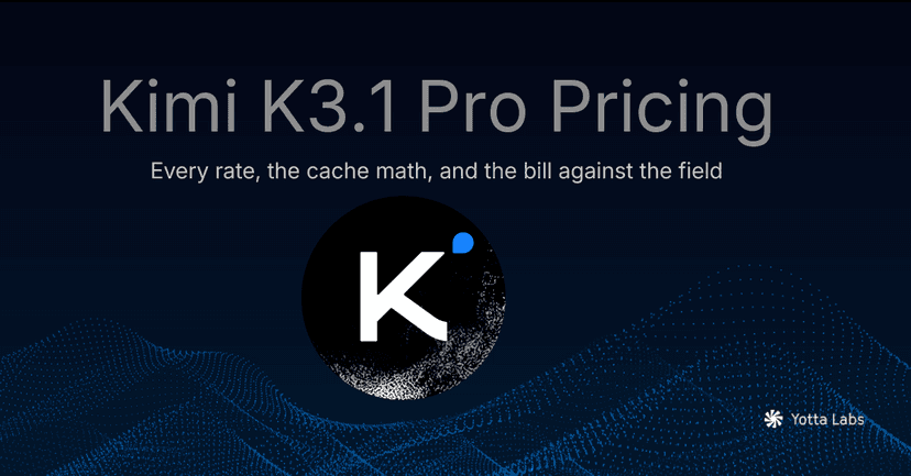 Kimi K3.1 Pro Pricing: API Cost, Highspeed, Cache Rates, and How It Compares