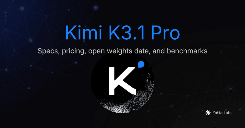 Kimi K3.1 Pro: Specs, Price, Open Weights Date, and Benchmarks