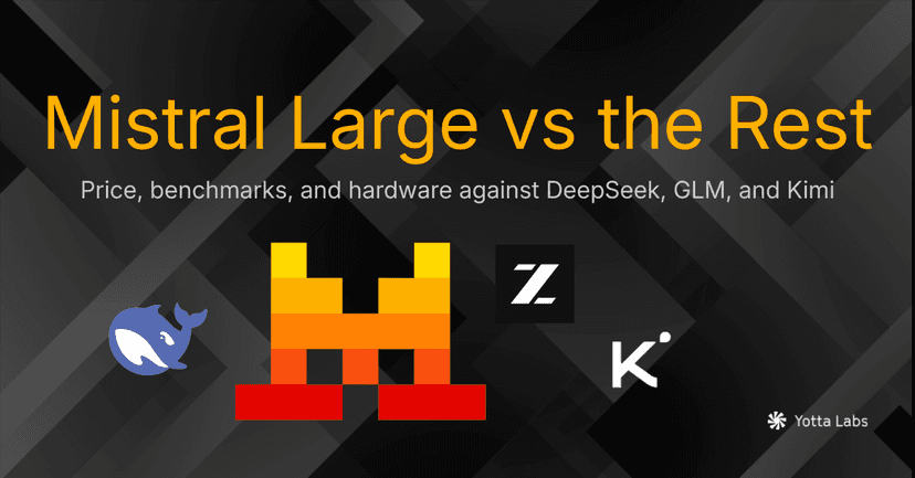 Mistral Large 4 vs DeepSeek V4 Pro, GLM 5.3, and Kimi K3 (2026)