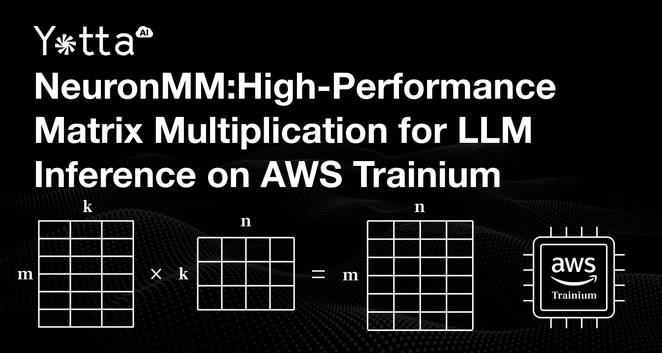 NeuronMM: High-Performance Matrix Multiplication for LLM Inference on AWS Trainium