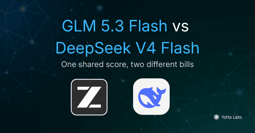 GLM 5.3 Flash vs DeepSeek V4 Flash: Benchmarks, Hardware, and Price (2026)